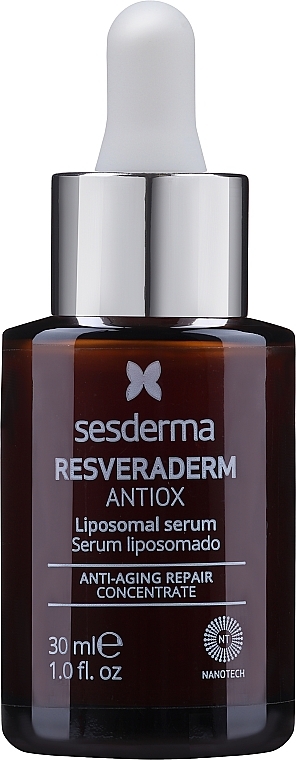 Liposomowe serum przeciwstarzeniowe do twarzy - SesDerma Laboratories Resveraderm Antiox Serum — Zdjęcie N1