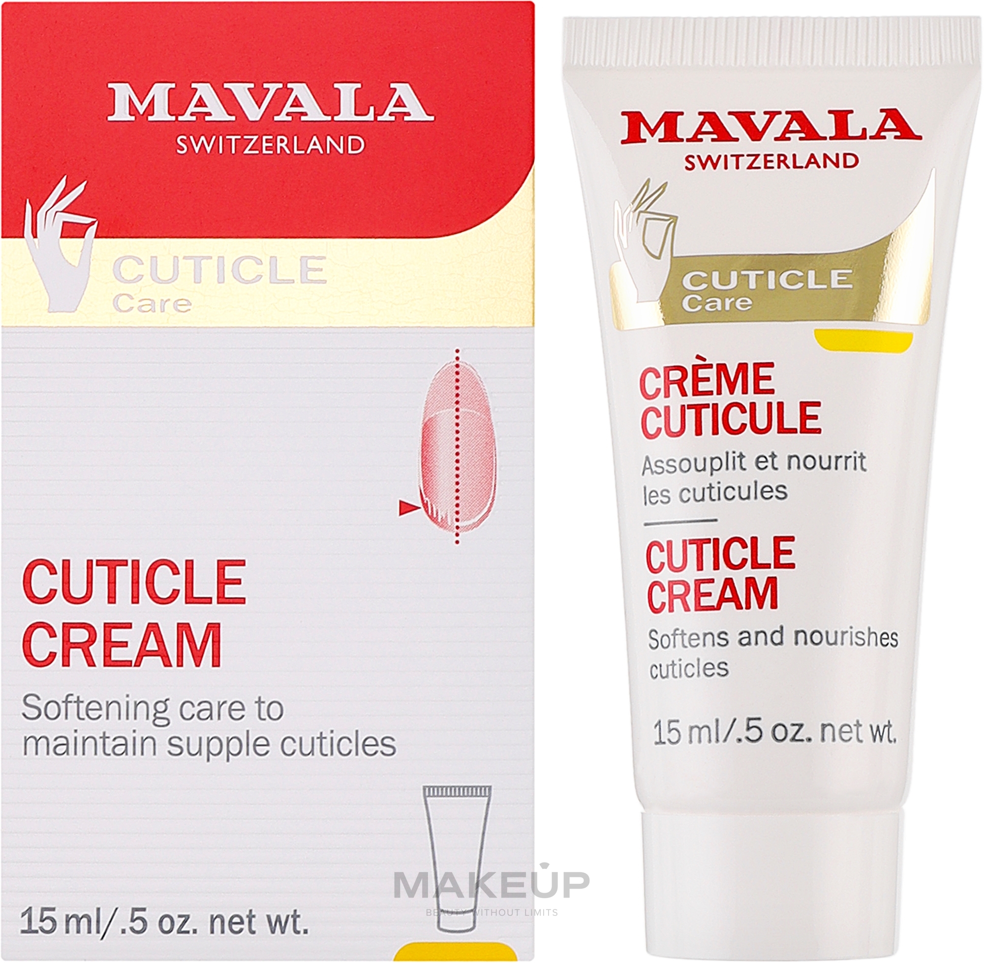 Krem do skórek - Mavala Soil Pour les Cuticules Cream  — Zdjęcie 15 ml