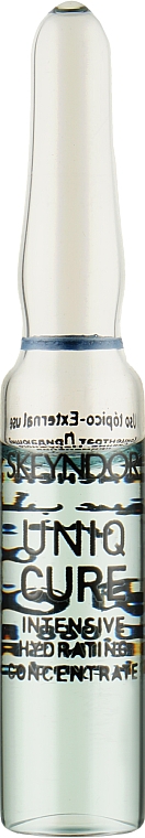 Intensywnie nawilżające ampułki do skóry suchej i odwodnionej - Skeyndor Uniqcure Intensive Hydrating Concentrate — Zdjęcie N2