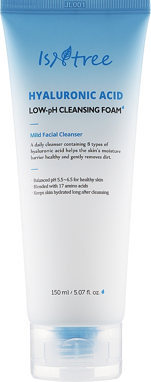 Pianka do mycia twarzy - Isntree Hyaluronic Acid Low pH Cleansing Foam — Zdjęcie N1