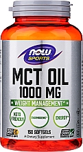 Kup Olej MCT w żelowych kapsułkach - NOW Foods MCT Oil, 1000 Mg