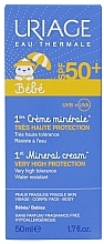 Przeciwsłoneczny krem dla dzieci SPF 50+ - Uriage Bébé 1st Mineral Cream — Zdjęcie N2