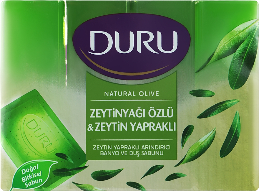 Mydło Oliwa z oliwek i liście oliwki - Duru Natural Olive — Zdjęcie N1