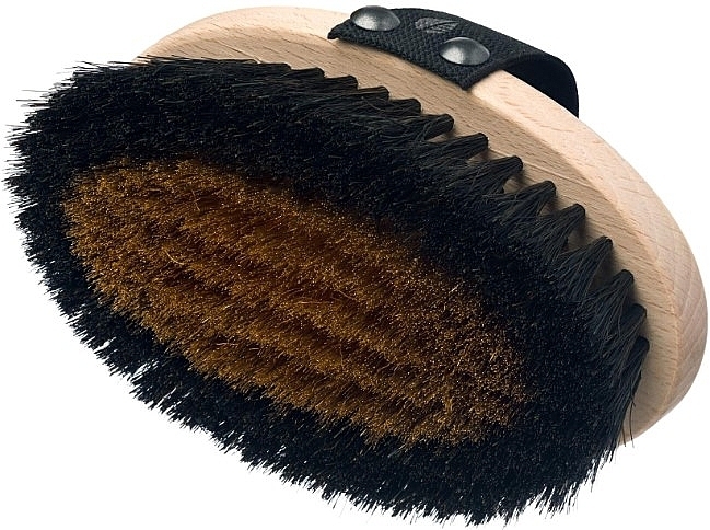 Jonizująca szczotka do suchego masażu ciała - Hydrea London Ionic Copper Glow Dry Body Brush — Zdjęcie N1