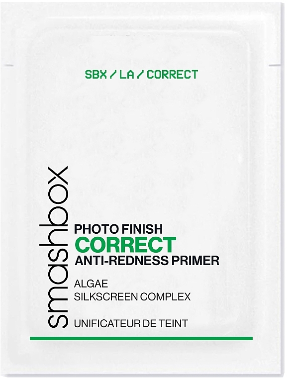 Podkład do twarzy - Smashbox Photo Finish Correct Anti-Redness Primer (próbka) — Zdjęcie N1