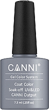 Lakier hybrydowy do paznokci - Canni Odourless System Color Coat Gel — Zdjęcie N1