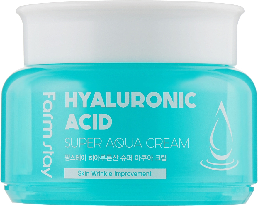 Krem nawilżający na bazie kwasu hialuronowego - FarmStay Hyaluronic Acid Super Aqua Cream