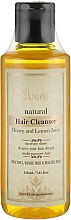 Kup Naturalny ziołowy szampon ajurwedyjski Miód i cytryna - Khadi Organique Hair Cleanser Honey And Lemon Juice