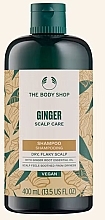 Przeciwłupieżowy szampon do włosów z imbirem i proteinami jedwabiu - The Body Shop Ginger Shampoo Anti-Dandruff Vegan — Zdjęcie N3