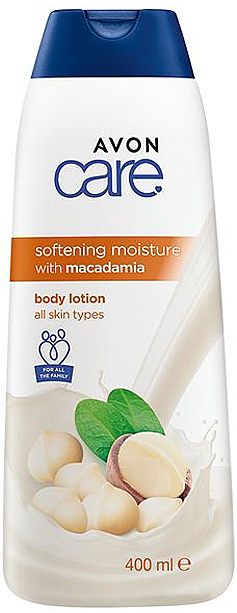 Nawilżający balsam do ciała z olejem makadamia - Avon Care Softening Moisture With Macadamia Body Lotion — Zdjęcie N1