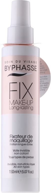 Utrwalacz makijażu w sprayu - Byphasse Fix Make-Up Long-Lasting — Zdjęcie N1