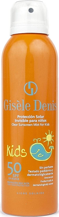 Spray przeciwsłoneczny dla dzieci - Gisele Denis Clear Kids Sunscreen Mist SPF50 — Zdjęcie N1