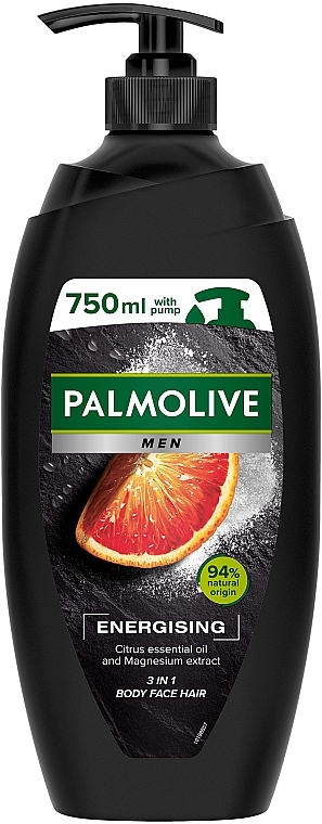Orzeźwiający żel pod prysznic dla mężczyzn 3w1, cytrusy i magnez - Palmolive MEN Energising