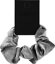 Gumka do włosów, szara - Lolita Accessories — Zdjęcie N1
