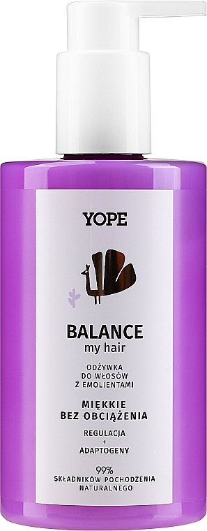 Odżywka do włosów z emolientami - Yope Balance