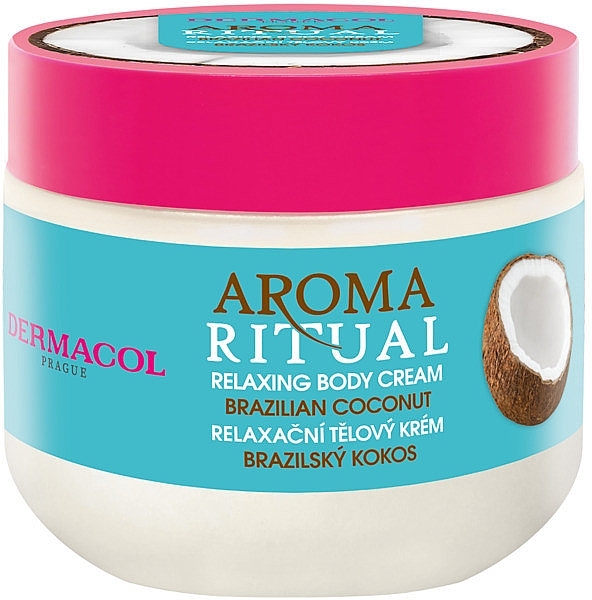 Brazylijski kokosowy krem ​​do ciala - Dermacol Aroma Ritual Brazilian Coconut Body Cream — Zdjęcie N1