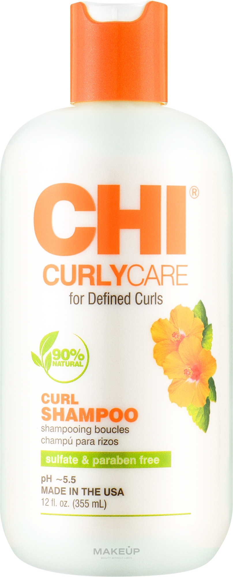 Szampon do włosów kręconych i puszących się - CHI Curly Care Curl Shampoo — Zdjęcie 355 ml