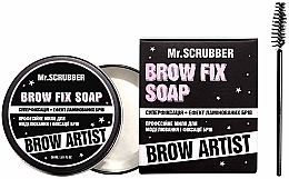 Mydełko do brwi - Mr.Scrubber Brow Artist Brow Fix Soap — Zdjęcie N1