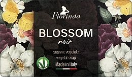 Naturalne mydło Czarne kwiaty - Florinda Blossom Noir Natural Soap — Zdjęcie N2