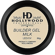 Żel budujący do paznokci - HD Hollywood Builder Gel Milk — Zdjęcie N3