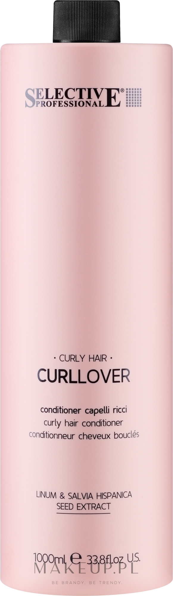 Odżywka do włosów kręconych - Selective Professional Curllover Conditioner — Zdjęcie 1000 ml