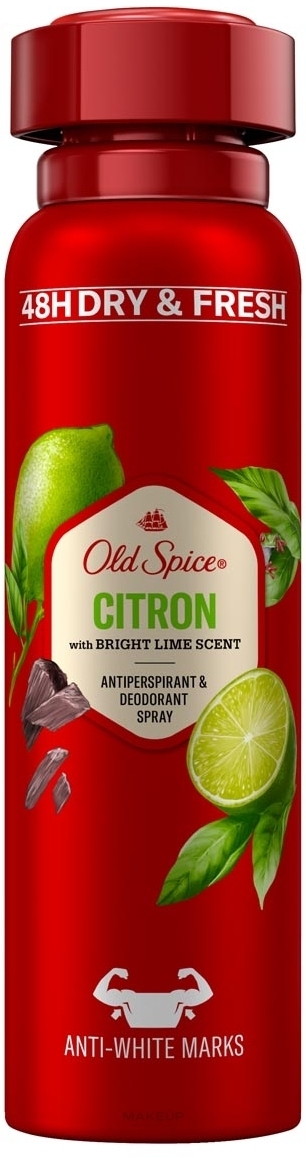 Antyperspirant-dezodorant w sprayu dla mężczyzn - Old Spice Citron Antiperspirant & Dezodorant Spray — Zdjęcie 150 ml