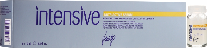 Odżywcze serum z ceramidami do regeneracji włosów - Vitality's Intensive Nutriactive Serum — Zdjęcie N1