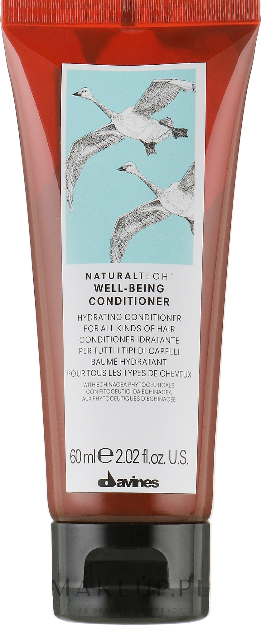 Nawilżająca odżywka do wszystkich rodzajów włosów - Davines Well Being Conditioner — Zdjęcie 60 ml