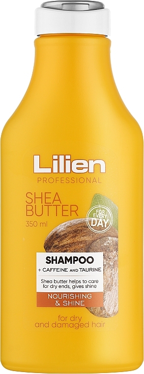 Odżywczy szampon do włosów suchych i zniszczonych - Lilien Shea Butter Shampoo