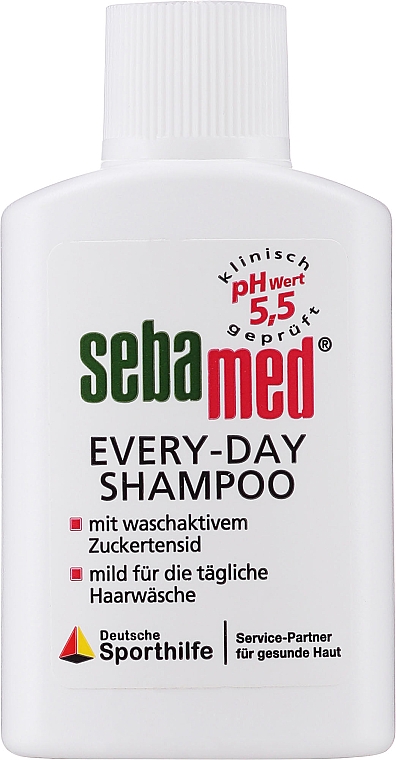 PREZENT! Szampon do włosów do codziennego stosowania - Sebamed Everyday Shampoo (mini) — Zdjęcie N1
