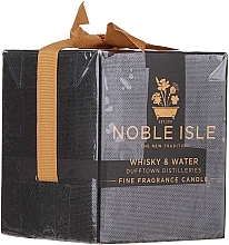 Kup PRZECENA! Noble Isle Whisky & Water Fine Fragrance Candle - Świeca zapachowa *