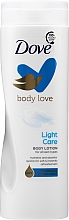 Nawilżający balsam do ciała - Dove Nourishing Body Care Light Hydro — Zdjęcie N1