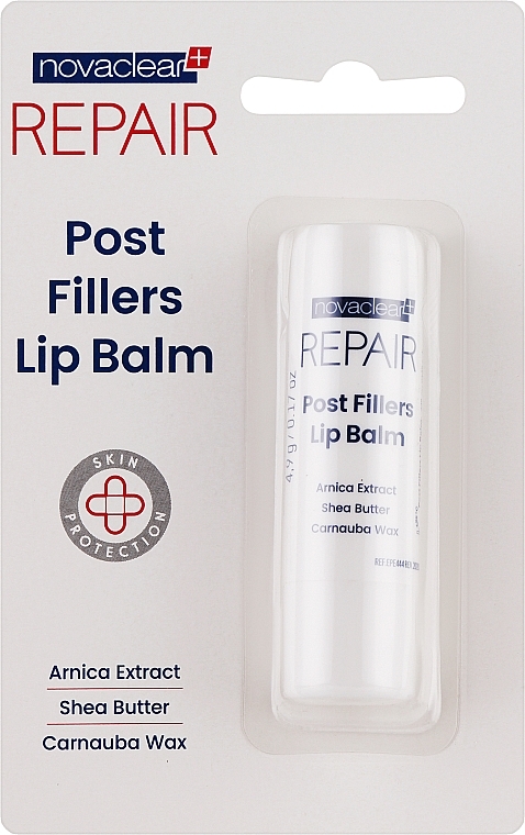 Balsam do ust po zabiegach wypełniających - Novaclear Repair Post Fillers Lip Balm — Zdjęcie N1