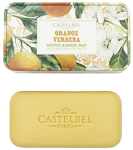 Mydło w kostce - Castelbel Smoothies Orange Verbena Soap — Zdjęcie N1