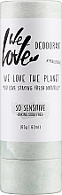 Kup Dezodorant w sztyfcie do skóry wrażliwej - We Love The Planet So Sensitive Deodorant Stick 