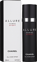 Chanel Allure Homme Sport All-Over Spray - Spray do ciała — Zdjęcie N1
