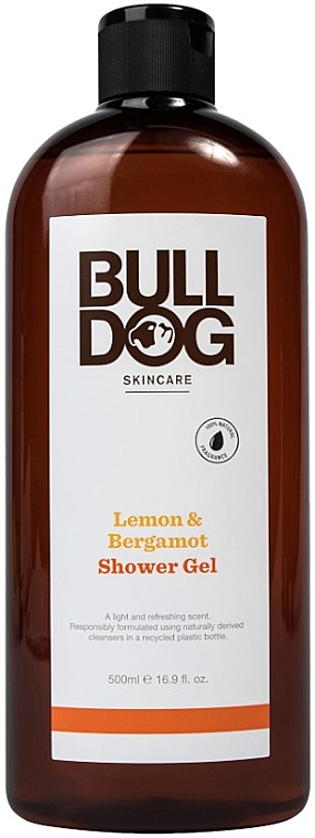 Żel pod prysznic Cytryna i Bergamotka - Bulldog Skincare Lemon & Bergamot Shower Gel — Zdjęcie N1