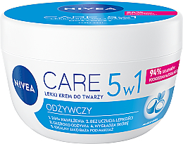 Kup 5w1 odżywczy lekki krem do twarzy - Nivea Care Nourishing Light Cream