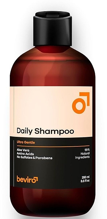 Delikatny szampon do codziennej pielęgnacji dla mężczyzn - Beviro Daily Shampoo — Zdjęcie N2