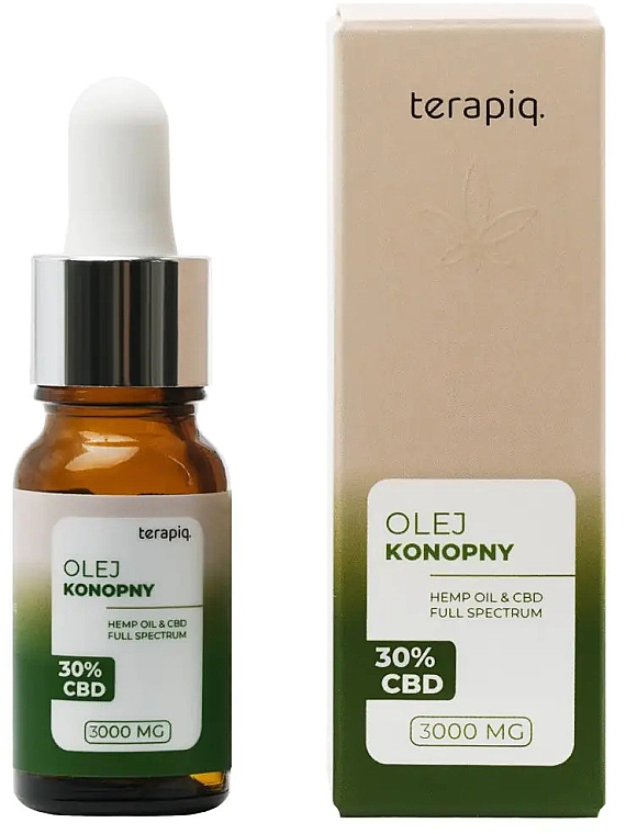 Olej Konopny 30% - Terapiq 30% Hemp Oil & CBD Full Spectrum — Zdjęcie N1