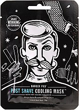 Chłodząca maska po goleniu dla mężczyzn - BarberPro Post Shave Cooling Mask — Zdjęcie N1