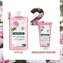 Żel-odżywka do włosów z ekstraktem z piwonii - Klorane Soothing And Anti-Irritating Gel Conditioner — Zdjęcie N5