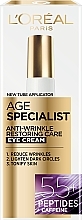Przeciwzmarszczkowy krem odbudowujący pod oczy Ekspert wieku 55+ - L'Oreal Paris Age Expert Anti-Wrinkle Rebuilding Eye Cream — Zdjęcie N2