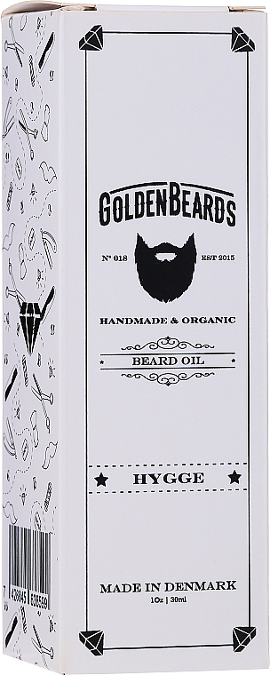 Olejek do brody Hygge - Golden Beards Beard Oil — Zdjęcie N2