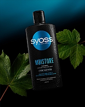 Szampon do włosów suchych i osłabionych - Syoss Moisture Shampoo — Zdjęcie N3