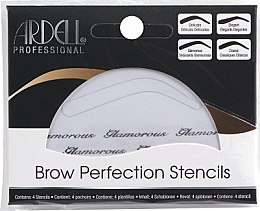 Zestaw szablonów do brwi - Ardell Brow Perfection Stencils — Zdjęcie N1