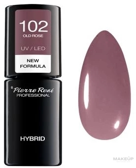 PRZECENA! Lakier do paznokci - Pierre Rene UV/LED Hybrid Color Polish New Formula * — Zdjęcie 102