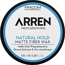 Kup Wosk do stylizacji włosów - Arren Men's Grooming Matte Fiber Wax Natural Hold