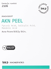 Kup PRZECENA! Peeling w ampułkach dla skóry trądzikowej i tłustej - Innoaesthetics Inno-Exfo AKN Peel Acne Prone & Oily Skin *