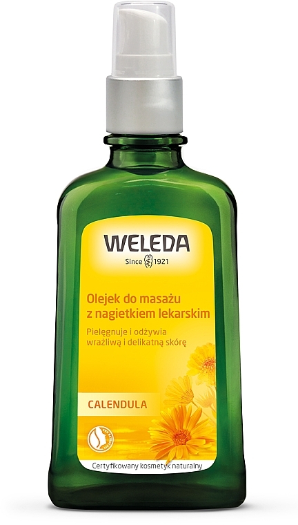 Olejek do masażu Nagietek - Weleda Calendula Massage Oil
